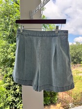 NWT Madewell Chambray Pull-On Shorts