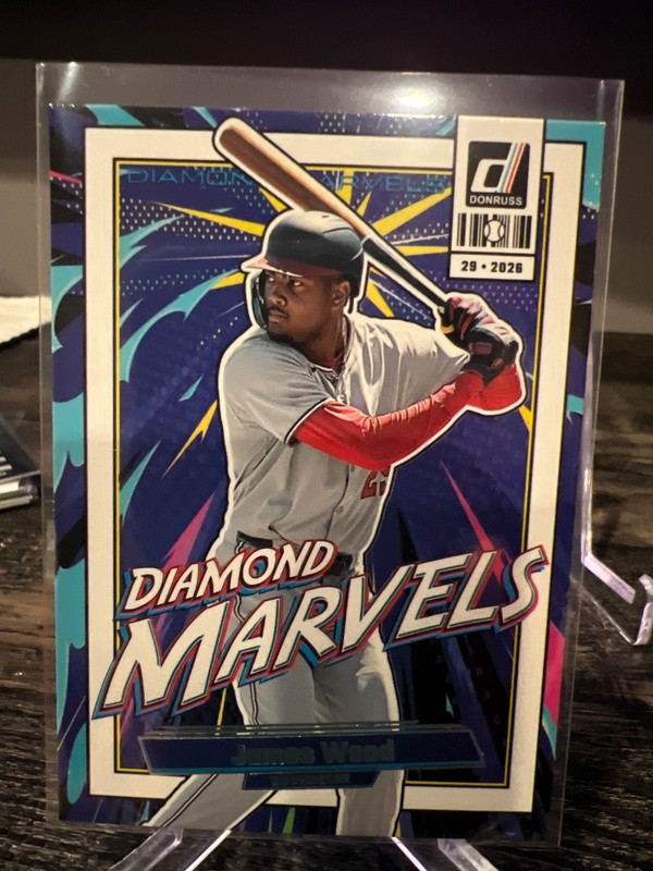 2026 Donruss #17 James Wood Diamond Marvels