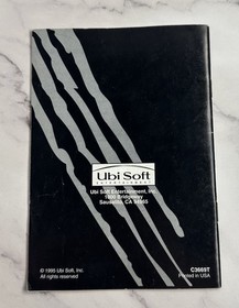 Rayman (Atari Jaguar, 1995) Authentic Cartridge & Manual - Tested 