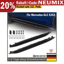 Trittbretter Seitenbrett passend für Mercedes GLC Klasse X253 C253 Schwarz Trittbretter Seitenbrett passend für Mercedes GLC Klasse X253 C253 Schwarz