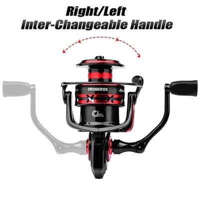 Easy Casting Metall Angelrolle 5 21 Spinner Rad 1BB Spule ShFor allow Spule