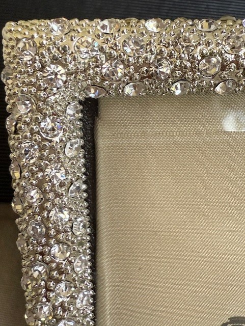 L'Objet in Swarovski crystals, 24K gold, platinum plating, italian leather