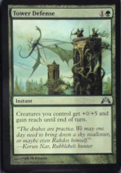 Tower Defense - Gatecrash: #137, Magic: The Gathering Nm C257