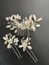 Brautschmuck Haarschmuck vorzugsweise für Hochzeiten Haarkamm Haarnadeln