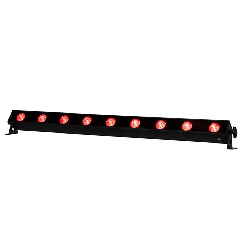 American DJ ADJ UBL9H 9 x 20 Watt LED RGBAL+UV DMX Wash Strip Light Bar - Image 3 of 4