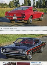 1968 Ford Mustang Gt Cj 428 1969 Torino Cj 428 V8 8 Page Color Article 1968 Ford Mustang Gt Cj 428 1969 Torino Cj 428 V8 8 Page Color Article