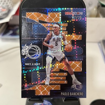 🏀 2025-26 NBA Hoops Paolo Banchero Net-2-Net Orange X Fractor # /25 NTN-4 SP 🏀