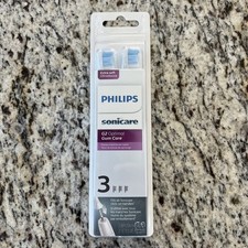 Philips Sonicare G2 Optimal Gum Care Brush Heads, White, 3 Pack, HX9033/65