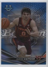 2022-23 Bowman U Best Blue Refractor /150 Hunter Cattoor #94 mv7