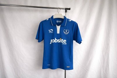 Portsmouth FC Sondico Home Football Shirt 2013/14 Jobsite Sponsor Jersey Soccer
