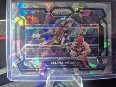 2024 Panini Prizm WWE Ice Prizm #71 Zelina Vega SmackDown