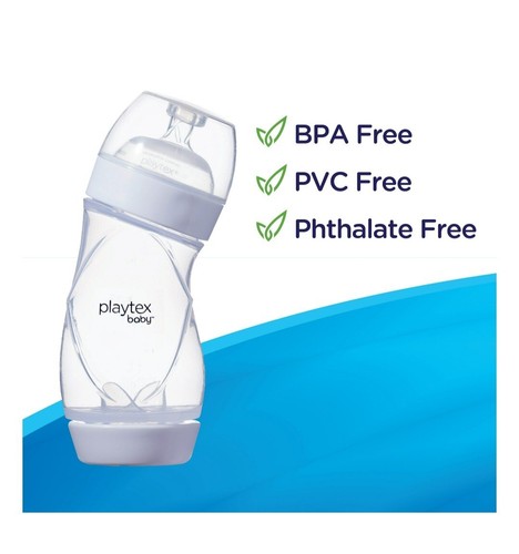 Playtex Baby VentAire Anti-Colic,Anti-Reflux, 9 oz, 3 Bottles, BPA Free NEW - Picture 8 of 18