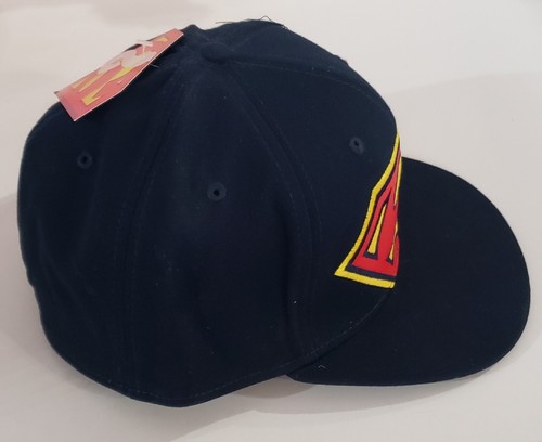 Superman Sombrero Gorra Azul Marino Oficial DC Muy Grande Nuevo con Etiquetas Nuevo Warner Bros Adulto - Imagen 4 de 10