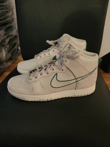 Nike Dunk High SE First Use Pack - Light Bone/Green DH0960-001 Men's Size 12.5