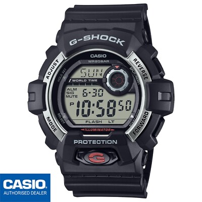 CASIO G-8900S-1CR G-8900S-1C G-SHOCK CLASSIC ORIGINAL HOMBRE Negro