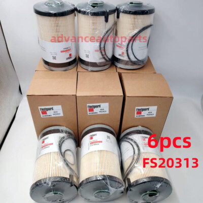 6x FS20313 Mack MP7 / MP8 Fuel Separator 24009059 24009058 Volvo/Mack NEW