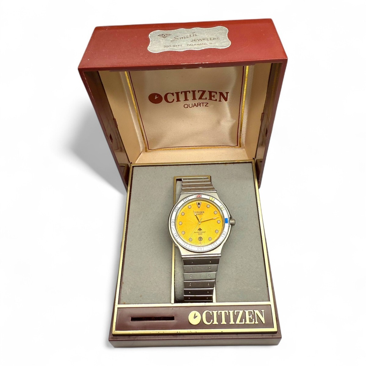 時計 CITIZEN GN-4W-S Citizen Gn-4W-S Quartz Analog Watch New Battery Accurate