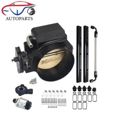 Low Profile LS1 LS2 LS6 Intake Manifold 5.3 4.8 5.7 Throttle Body 102mm Aluminum