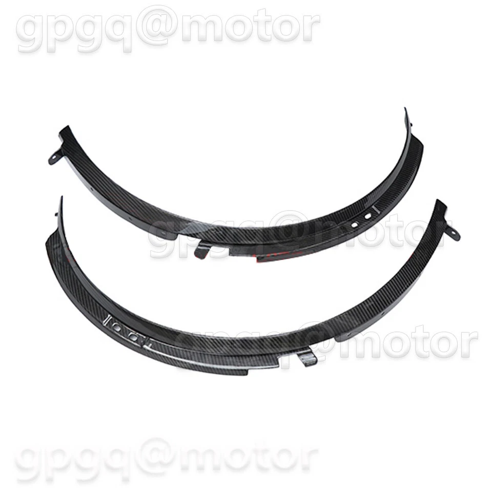 For Corvette C7 Z06 GS ZR1 2014-2019 Carbon Fiber Front Wheel Trim Fender Flare - Image 3 of 4