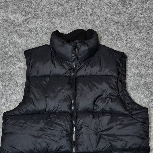 Frost-Free Quilted Puffer Vest Old Navy Men's XS Women's S/M Black Pockets - Picture 3 of 7