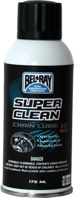 Bel-Ray 99470-A175W Super Clean Chain Lube - 175ml. Aerosol
