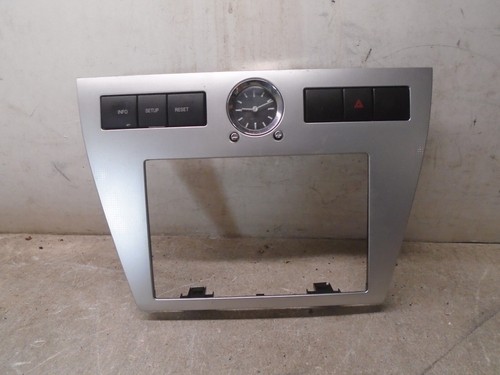 2006 2007 2008 2009 Mercury Milan Silver Radio Dash Trim Bezel With Clock OEM - Picture 9 of 12