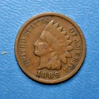 1889 Indian Head Cent Penny ~VG VERY GOOD ~ US Type Coin Collectible