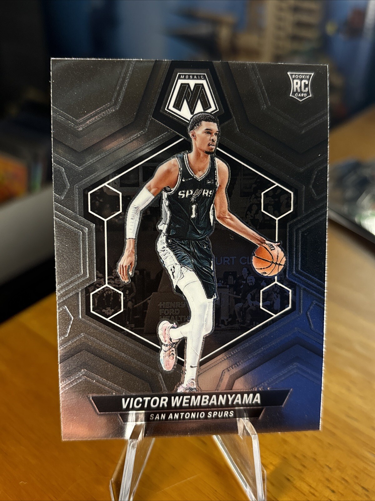 2023-24 Panini Mosaic Base Rookie RC Victor Wembanyama #238 Spurs ROY all-star