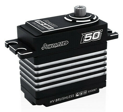 RC 1/8 SERVO Brushless 50KG 8.4v Off-Road NITRO Servo T50-BHV