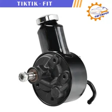 Black Power Steering Pump for Small Big Block Chevy SBC BBC 350 454 327 Saginaw