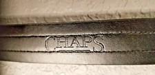 Chaps Black and Silver Belt size 32 Dress Pants