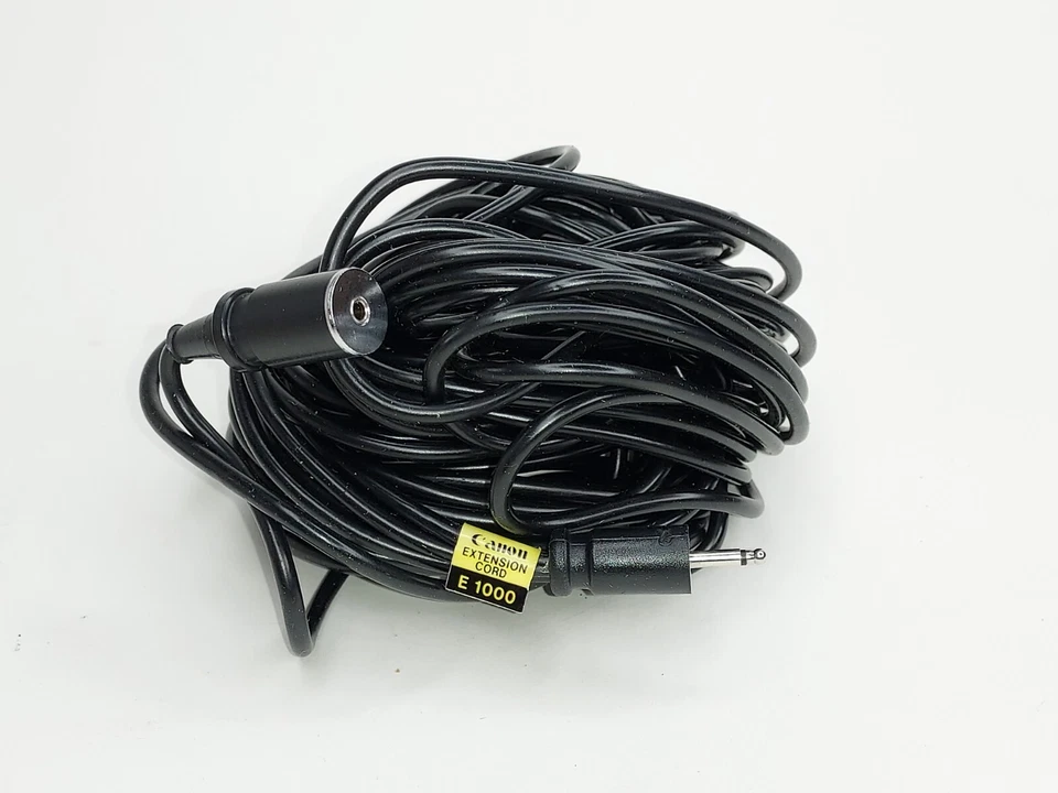 Canon extension cord E1000 in box F-1 camera - Image 4 of 4