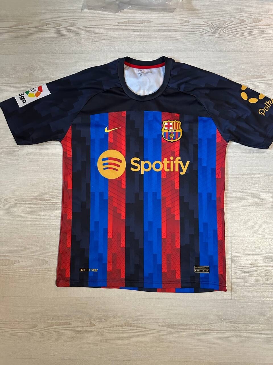 Barcelona FC Lewandowski #9 Football Jersey Soccer Shirt Mens