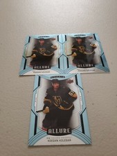 Keegan Kolesar (3) Lot 2020-21 Allure RC #108 SP x 3 Vegas Golden Knights Rookie