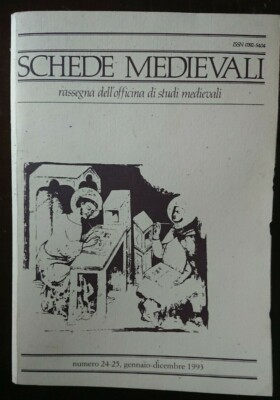 MITTELALTERSKARTEN ÜBERSICHT DER MITTELALTERSTUDIENWERKSTATT N 24-25 1993