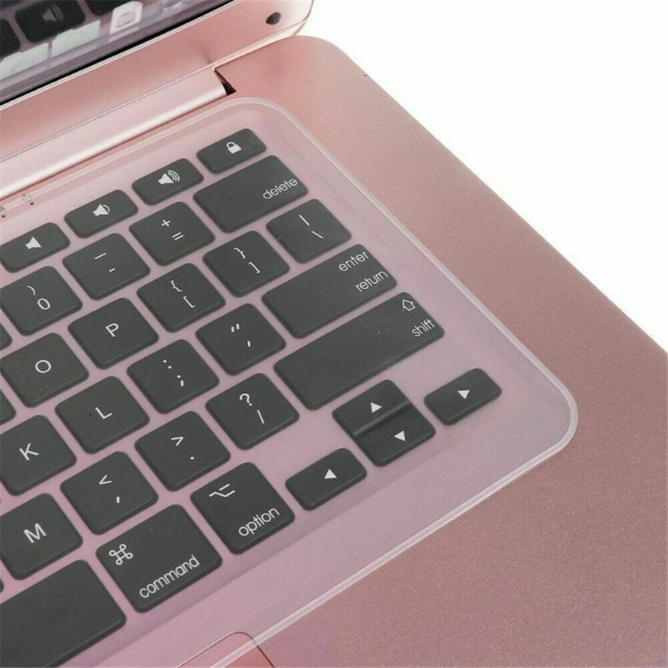 Universal Clear Silicone Desktop Laptop Keyboard Cover Protector 15" 16" 17" - Image 3 of 4