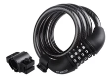 Titanker Bike Lock Cable 4-Feet Bike Self Coiling Resettable Combination Lock
