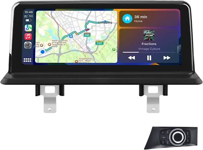10.25'' Media Screen Car GPS Stereo 6+64GB DAB For BMW 1 Series E81 E82 E87 E88