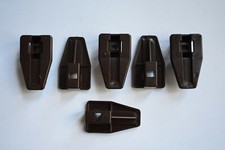 6x Kenlin Rite-Trak I  II Drawer Stop w/ Screws - Authentic