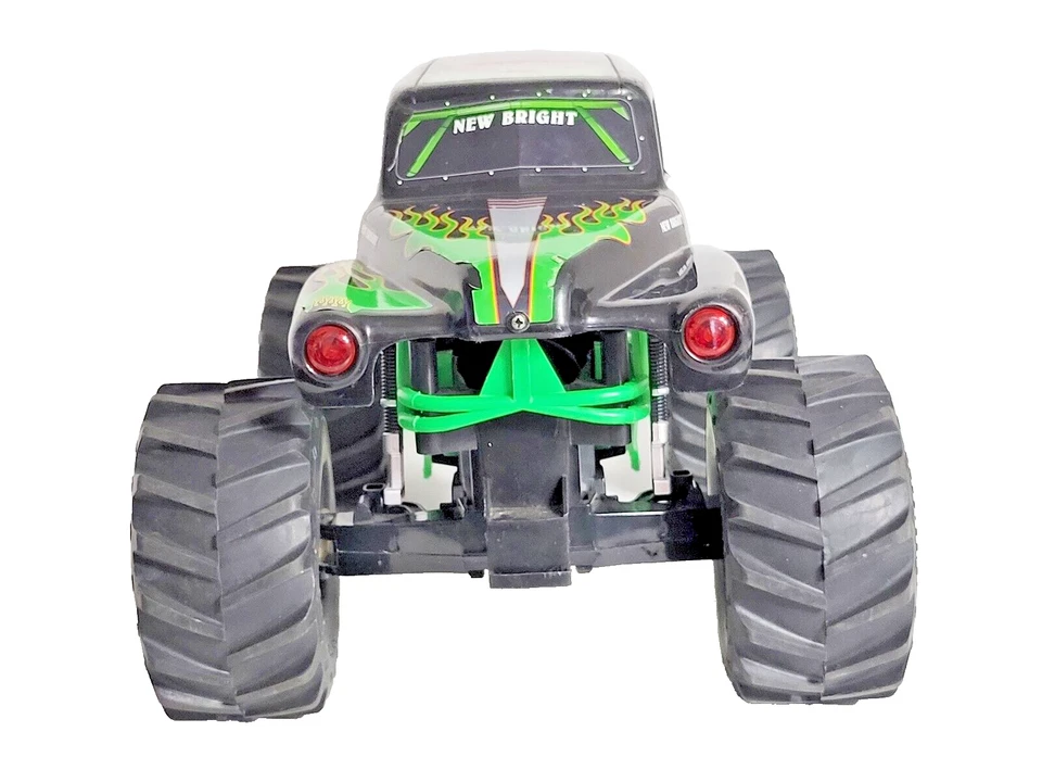 Nuevo camión de radio control Monster Jam Bright Grave Digger RC/sin control remoto sin probar Foto 4 de 4