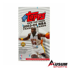 2003-04 Topps Basketball NBA Factory Sealed Trading Cards 12-Pack Jumbo Box