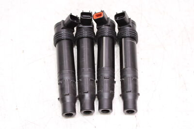 13-19 KAWASAKI NINJA ZX6R ZX6 IGNITION COILS COIL SPARK PLUG CAPS