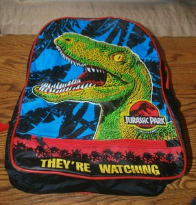 jurassic park backpack