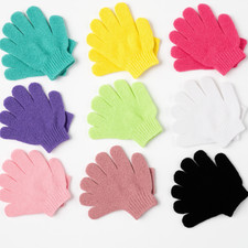 9 Pairs - Exfoliating Bath Gloves Body Scrub Spa Shower Mitts Assorted Colors