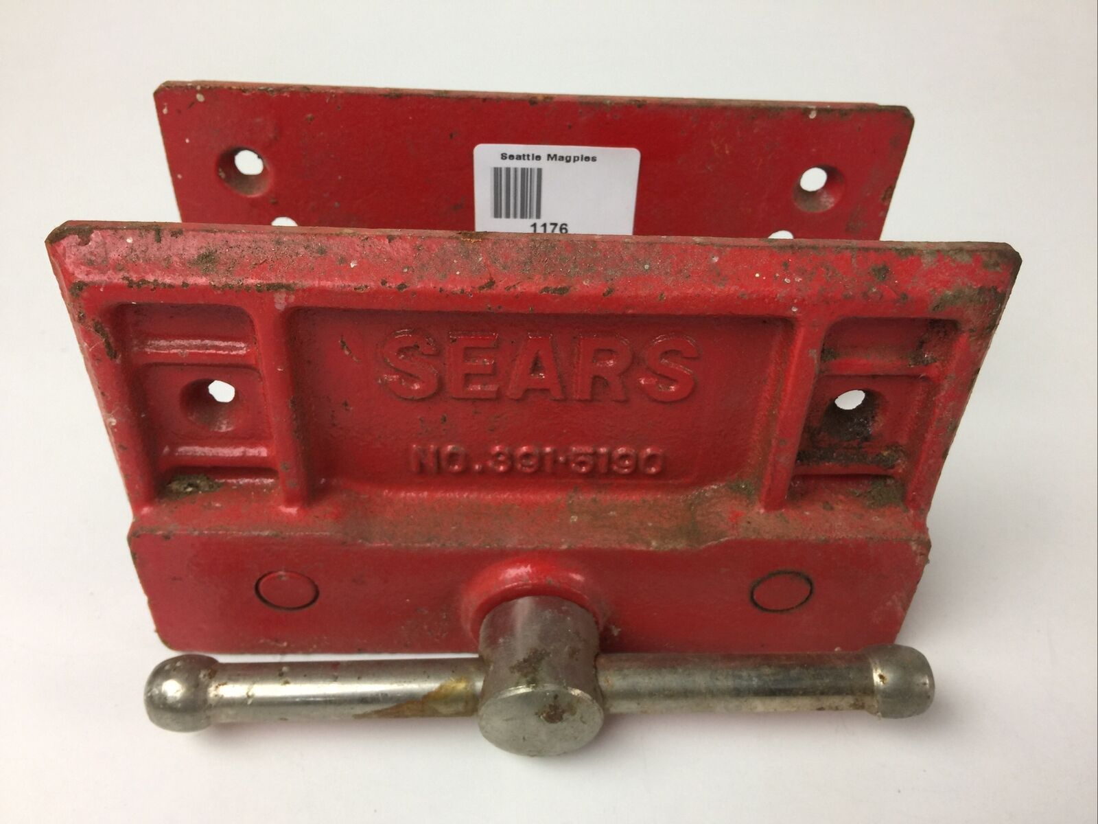 Sears 65 Bench Vise 391 5190 Woodworking Heavy Woodworkers Tool For Sale Online Ebay