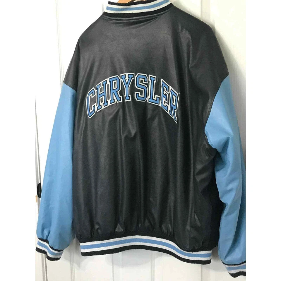 CHAQUETA VINTAGE 2004 CHRYSLER CLORURO DE POLIVINILO XXL Foto 2 de 4