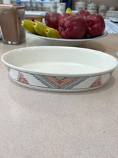 mikasa santa fe oval  vegetable bowl