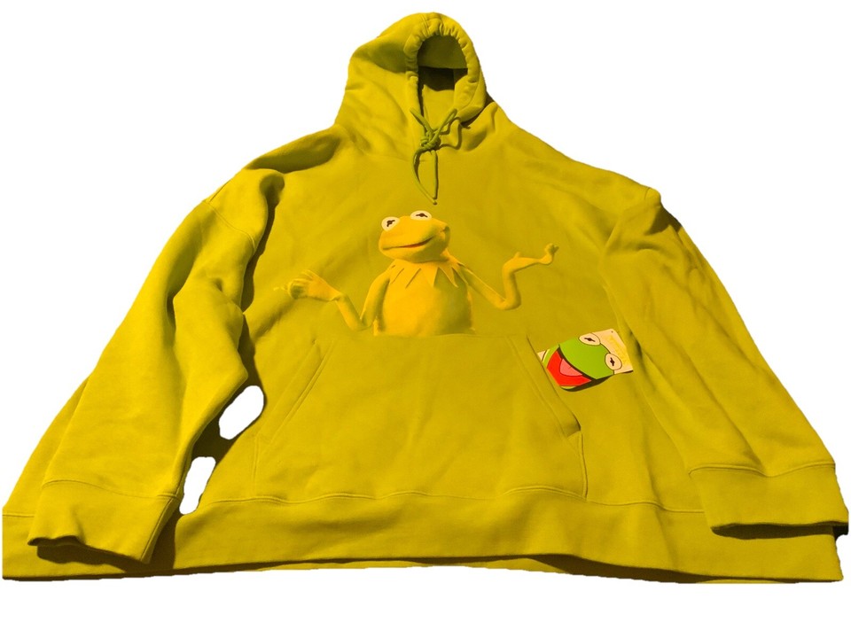 NWT 2023 Disney Parks The Muppets Kermit The Frog Meme Hoodie Pullover