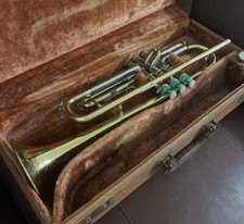 Conn Victor Bb Trumpet 1967 SN K32905 nickel trim professional 