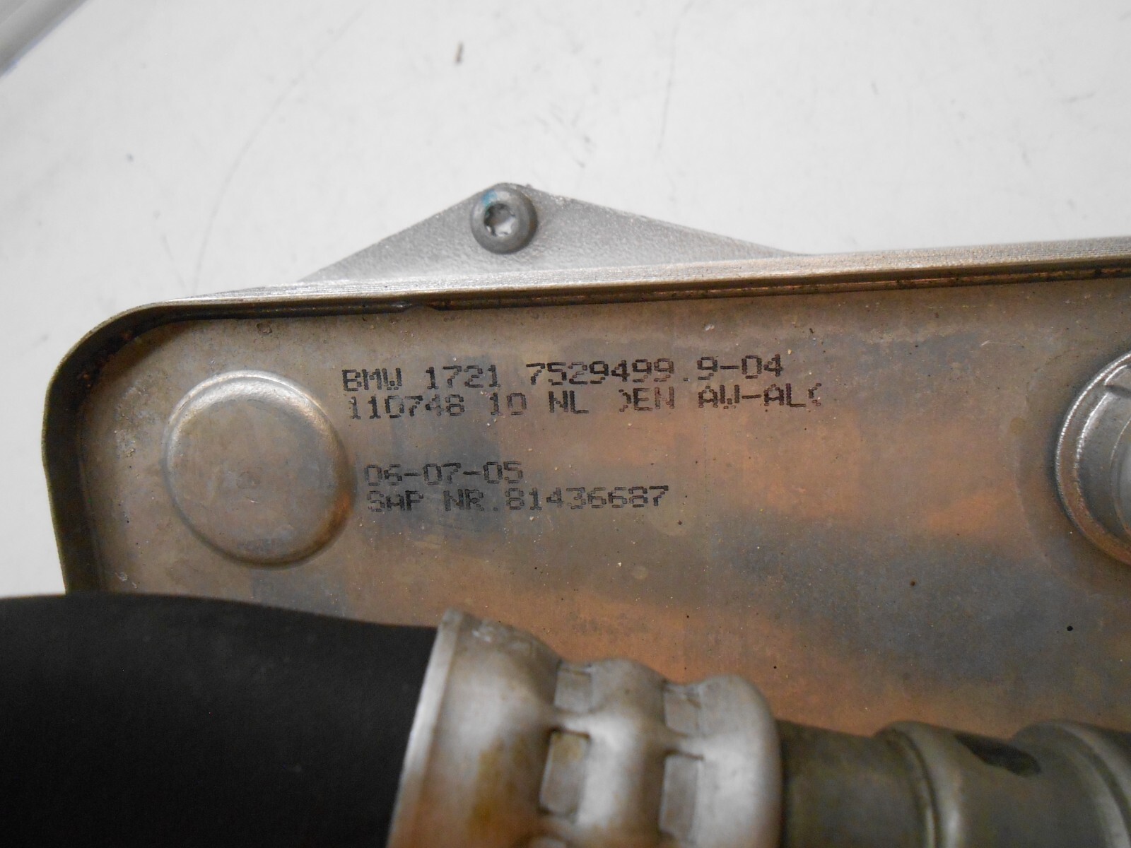 Genuine 200911 BMW 335I, 335D, E90 Transmission Oil Cooler 17217529499 BK0092 eBay